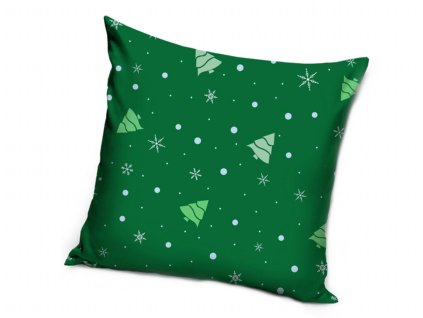 vanocni povlak zelene vanoce dadka vracov