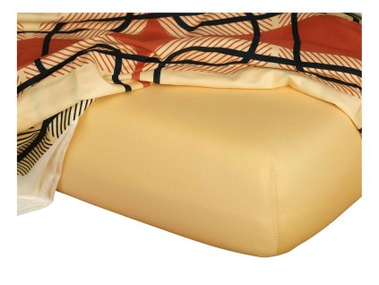Jersey prostěradlo okr A (Rozměr 90x200)
