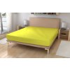 Prostěradlo jersey č.6 citron (Velikost 180x220)