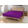 Prostěradlo jersey č.43 tm.fialová (Velikost 60x120)