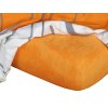 Froté prostěradlo pomeranč B (Rozměr 90x200)