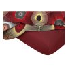 Jersey prostěradlo bordó C (Rozměr 90x200)