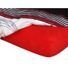 Jersey prostěradlo červená C (Rozměr 90x200)