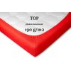 Jersey prostěradlo červené (Rozměr 90x220x20)
