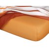 Jersey prostěradlo karamel B (Rozměr 90x200)