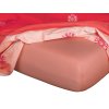 Jersey prostěradlo losos  B (Rozměr 90x200)