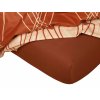 Jersey prostěradlo nugát C (Rozměr 90x200)