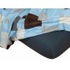 Jersey prostěradlo tmavě šedá C (Rozměr 90x200)