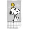 Osuška Snoopy Nejlepší kamarádi (Barva Šedá)