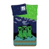 Povlečení bavlna Minecraft Sssleep Tight (Rozměr povlečení 140x200, 70x90)