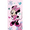 Dětská osuška Minnie pink bow 02 (Velikost 70x140)