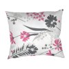 Povlak na polštář bavlna Agáta růžová na bílém (Varianta 40x40 cm)
