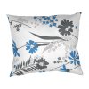 Povlak na polštář krep Agáta denim na bílém (Varianta 40x40 cm)