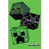Dětská fleecová deka Minecraft The Mobs (Varianta 100x150 cm)