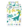 Povlečení do postýlky Dino Cute and Wild baby (Varianta 100x135, 40x60 cm)