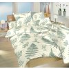 Povlečení flanel Kapradí banán (Varianta 140x200, 70x90 cm)