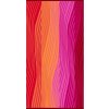 Plážová osuška Statico red (Barva Růžová, Červená, Oranžová)