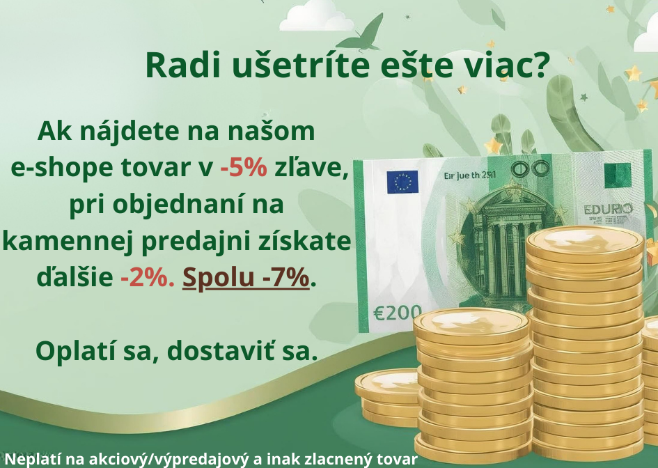 Zľava 2% predajna