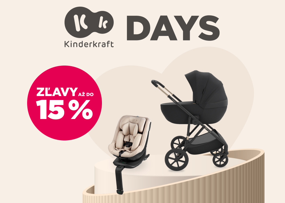 Kinderkraft zľava 15%