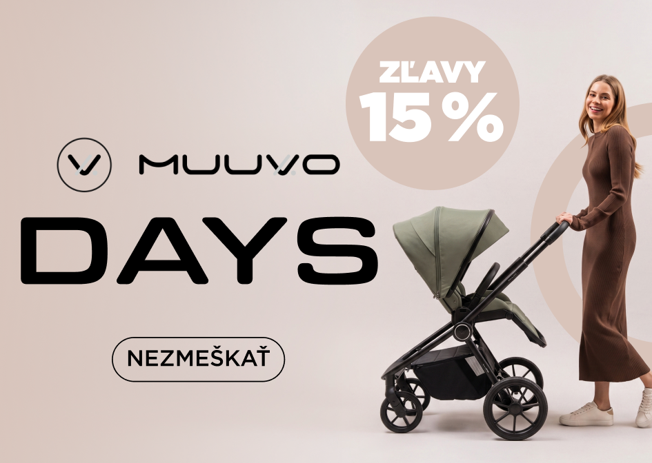 Kočík Muuvo akcia -15%
