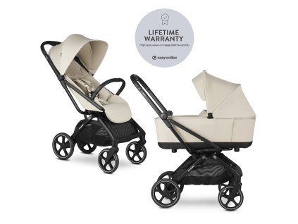 EASYWALKER Kočík kombinovaný Rockey L Bright Taupe