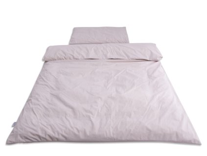 BABYMATEX Bielizeň posteľná 2-dielna nepremokavá béžová 100 x 135 cm + 40 x 60 cm