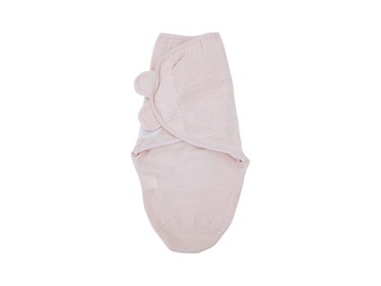 EKO Zavinovačka mušelínová Ulitka  Rose pink3-6 kg