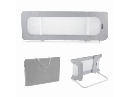 KINDERKRAFT Zábrana na posteľ Guard&Dream Light Grey