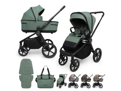 MUUVO Kočík kombinovaný Five 2v1 Pine Green