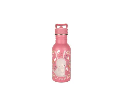 500 ml stainless steel bottle fluffy the rabbit