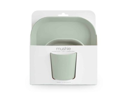 Square Dinnerware Set Sage p