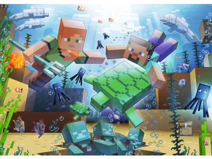 Minecraft 1000 dielikov