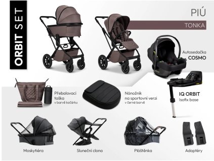 Moon Piú výhodný Maxi Orbit set-Tonka 2026+šp.kočík ZOE ZDARMA