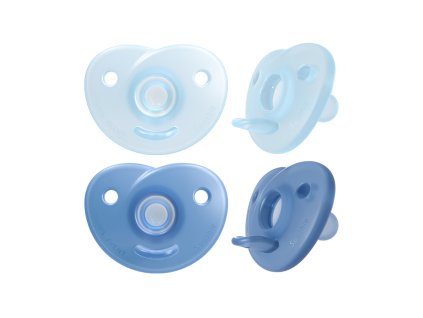 Philips AVENT Cumlík 0-6m Soothie chlapec 2 ks