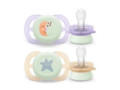Philips AVENT Cumlík Ultrastart nočný 0-2m dievča 2 ks