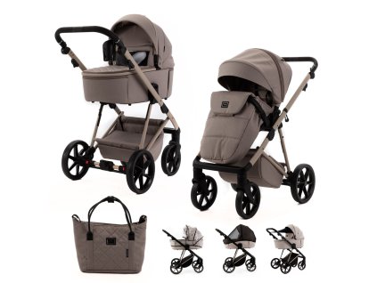 ADAMEX Kočík kombinovaný Delta Natura Cappuccino