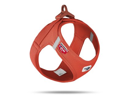 CURLI Postroj pre psov so sponou Air-Mesh Sun Orange, 2XS, 2-4 kg