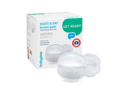 BABYONO Vložky do podprsenky Night&Day 40 ks