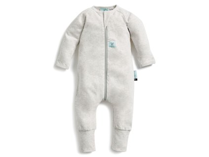 ERGOPOUCH Overal na spanie organická bavlna Layers Grey Marle 1 r, max 12 kg, 0,2 tog