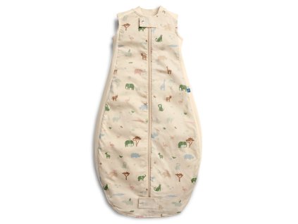 ERGOPOUCH Vak na spanie organická bavlna Sheeting Savannah 8-24 m, 8-14 kg, 1 tog