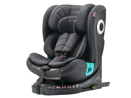 cozy n safe comet i size 360 autosedacka 40 150 graphite 2025