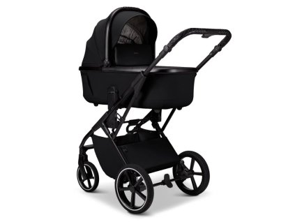 Moon kombinovaný kočík Ciao Onyx set Special+doplnky+Maxi Cosi Pebble Pro 2+Familyfix Pro