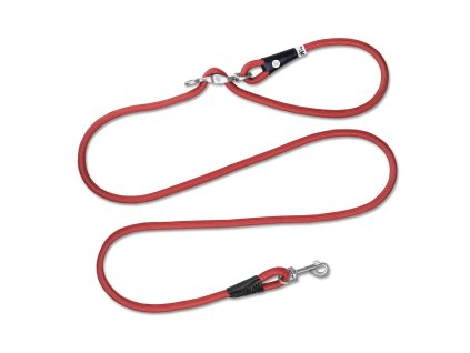 CURLI Vodítko pre psov Vario Comfort Red L