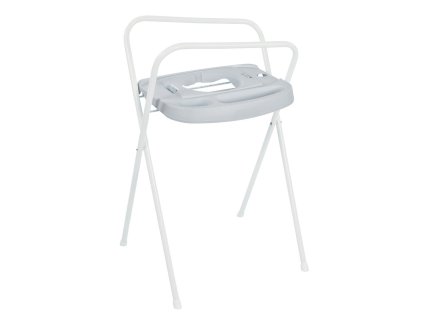 9408 kovovy stojan click na vanicku bebe jou 98cm light grey