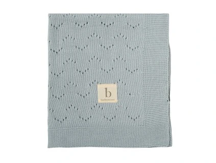 BIM pletena deka modra