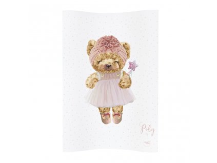 CEBA Podložka prebaľovacia 2-hranná mäkká (48x70) Cosy Fluffy Puffy Poly