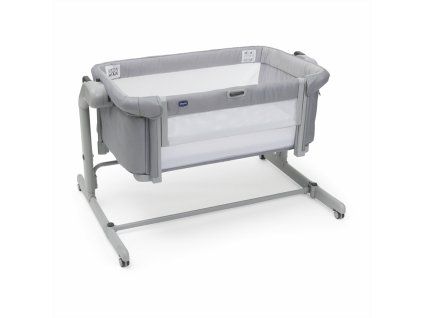 CHICCO Postieľka Next2Me Magic Evo - Grey Mist