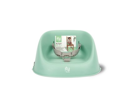 INGENUITY Podsedák na jedálenskú stoličku  Easy Clean Booster Green do 15KG