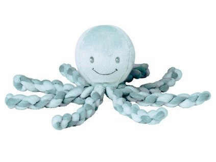 NATTOU Prvá hračka pre bábätka chobotnička PIU PIU Lapidou mint 0m+