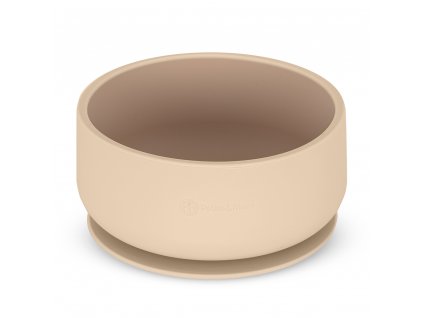 PETITE&MARS Miska dvojfarebná silikónová Take&Match Desert Sand 6m+